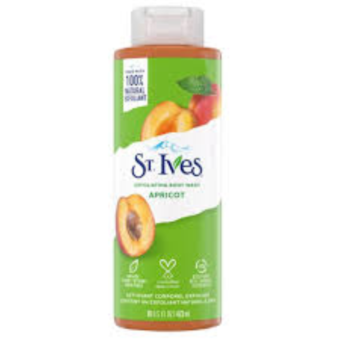 ST IVES APRICOT BODY WASH 473ML